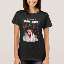 Jack Russell Terrier, jag tror på Santa Tass T Shirt