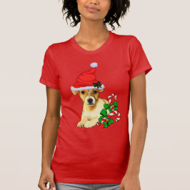Jack Russell Terrier Jul God Jul T Shirt