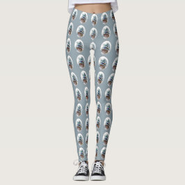 Jack Russell Terrier-julbalar Leggings