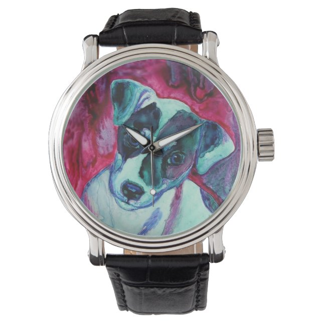 Jack Russell Terrier (Julep) Watch Armbandsur (Framsida)