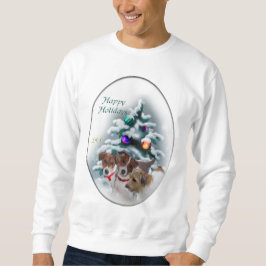 Jack Russell Terrier-julgåvor Sweatshirt