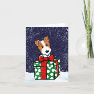 Jack Russell Terrier-julkort Kort