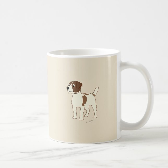 Jack Russell Terrier Kaffemugg (Höger)