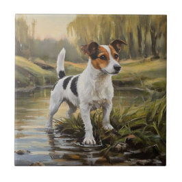 Jack Russell Terrier Kakelplatta