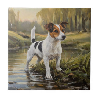 Jack Russell Terrier Kakelplatta
