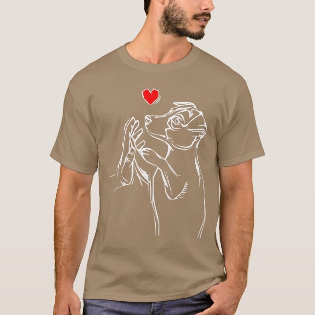 Jack Russell Terrier Kärlek Wifey Hund Presentidé  T Shirt (Framsida)