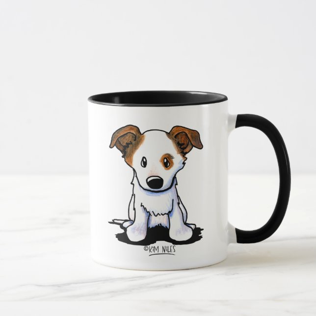 Jack Russell Terrier KiniArt Mugg (Höger)