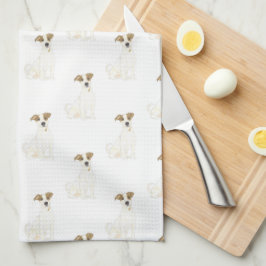 Jack Russell Terrier Kökshandduk