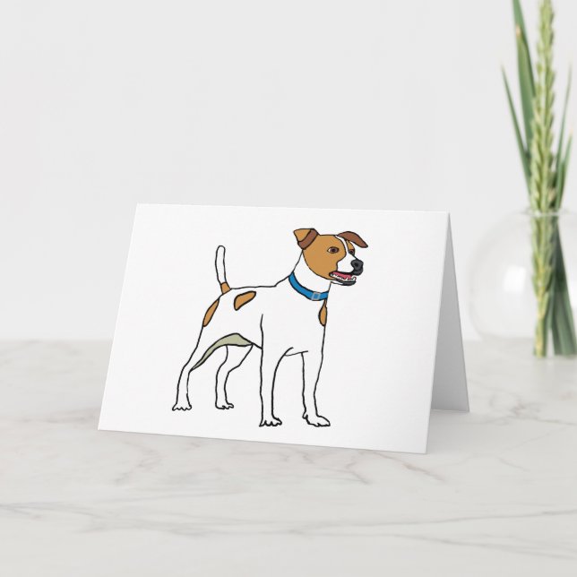 Jack Russell Terrier Kort (Framsida)
