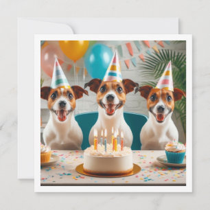 Jack Russell Terrier-kort, Jack Russell Terrier Inbjudningar