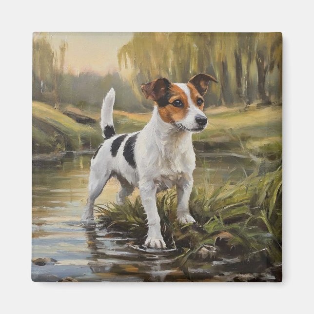 Jack Russell Terrier Magnet (Framsidan)