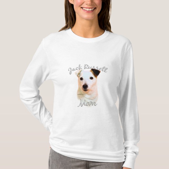 Jack Russell Terrier Mamma 2 T Shirt (Framsida)