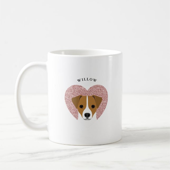 Jack Russell Terrier Mugg (Vänster)