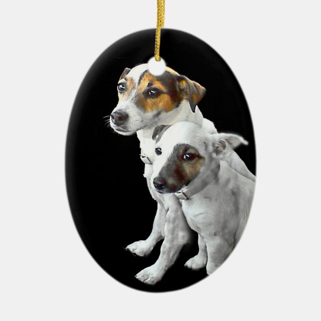 Jack Russell Terrier Ornament Two (Framsidan)