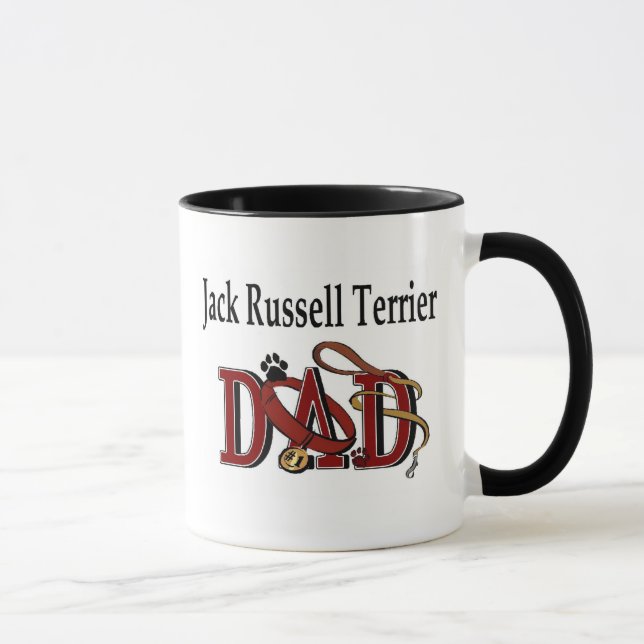 Jack Russell Terrier Pappa Mugg (Höger)