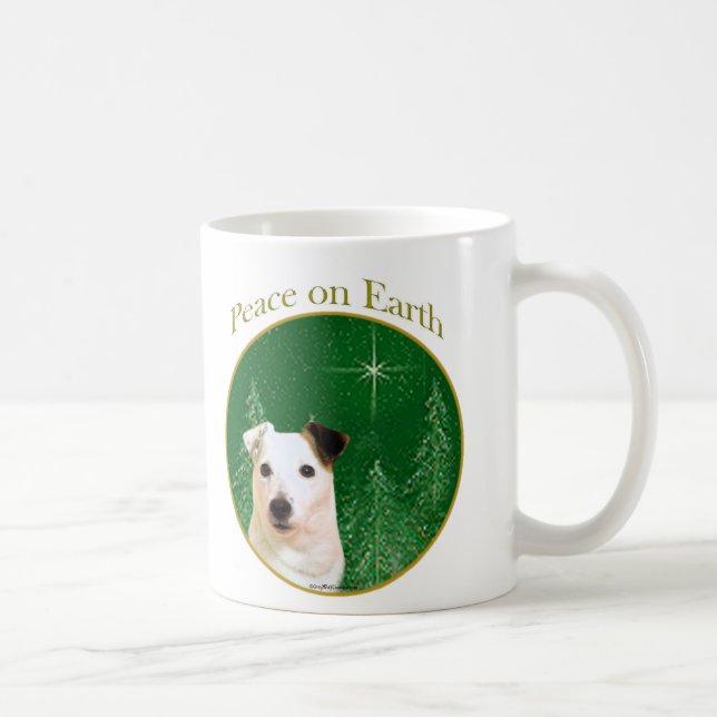 Jack Russell Terrier Peace Kaffemugg (Höger)