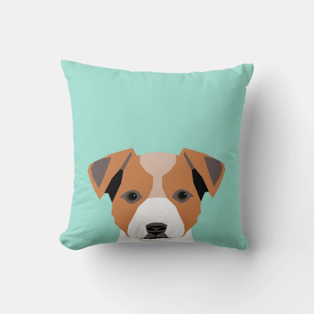 Jack Russell Terrier - Pillow for hundägare Kudde (Framsida)