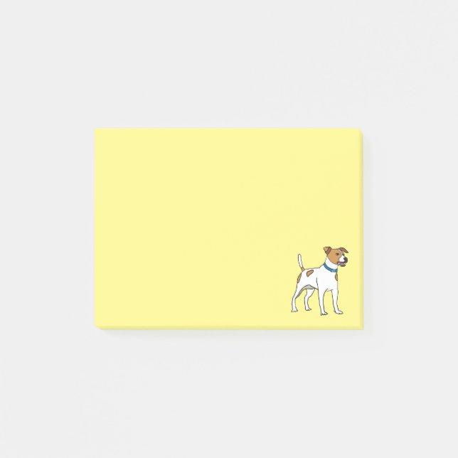 Jack Russell Terrier Post-it Block (Framsida)
