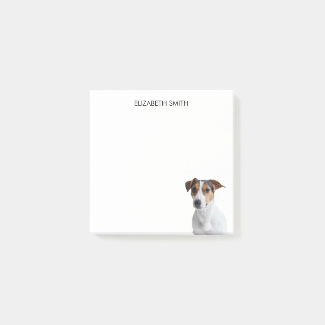 Jack Russell Terrier Post-it Block (Framsida)