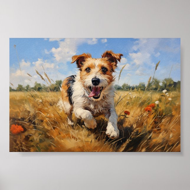 Jack Russell Terrier Poster (Framsidan)
