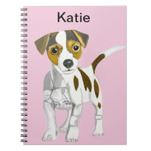 Jack Russell Terrier Puppy Anteckningsbok