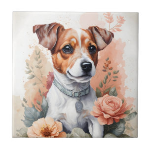 Jack Russell Terrier Puppy Kakelplatta