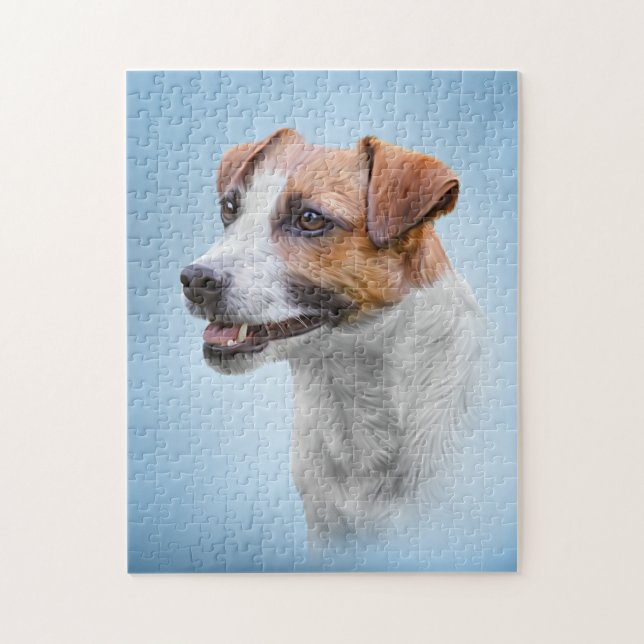 Jack Russell Terrier Pussel (Vertikal)