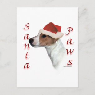 Jack Russell Terrier Santa Tassar Helg Vykort
