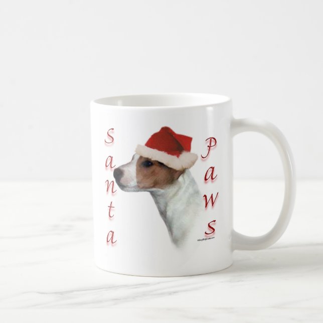 Jack Russell Terrier Santa Tassar Kaffemugg (Höger)