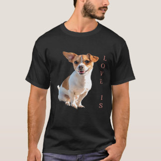 Jack Russell Terrier Shirt Mamma Pappa Women Manar T Shirt