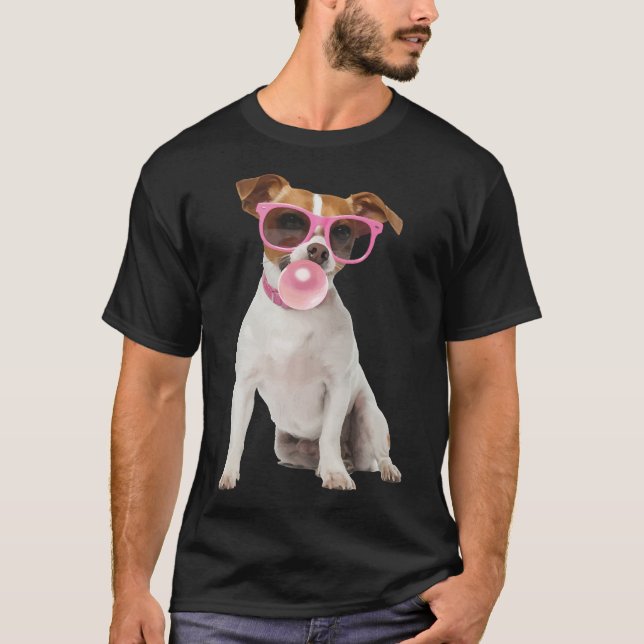 Jack Russell Terrier T Shirt (Framsida)