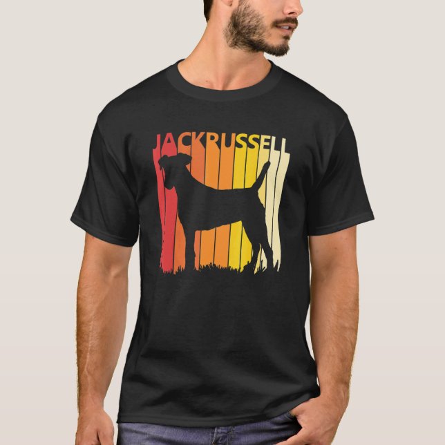 Jack Russell Terrier T Shirt (Framsida)