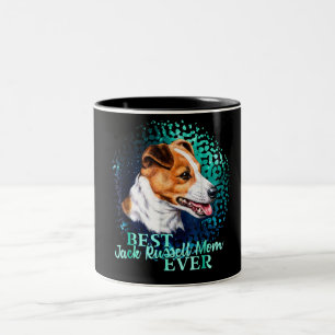 Jack Russell Terrier Two-Tone Coffee Mugg