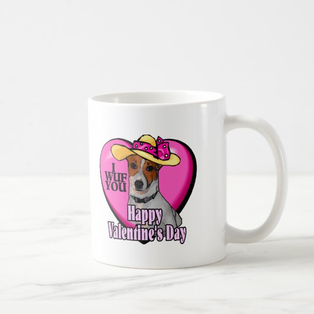 Jack Russell Terrier Valentiness Kaffemugg (Höger)