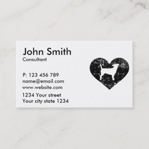 Jack Russell Terrier Visitkort