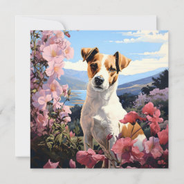 Jack Russell Terrier's Blommigt Haven