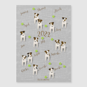 Jack Russell Terriers hundälskares 2022-kalender