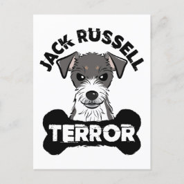 Jack Russell Terror Funny Parsons Terrier Hund Vykort