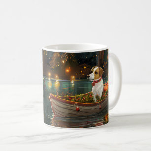 Jack Russells julfirande resa Kaffemugg