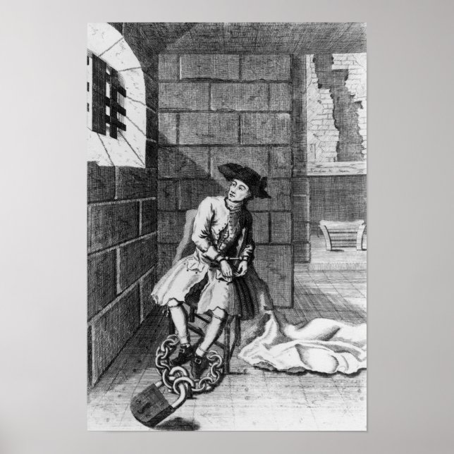 Jack Shepperd in Newgate Prison, 1724 Poster (Framsidan)