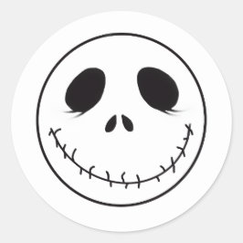 Jack Skellington Runt Klistermärke