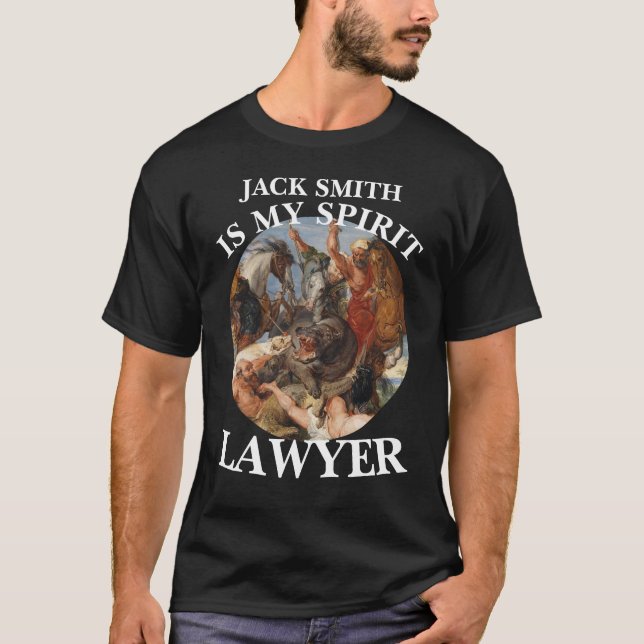 JACK SMITH ÄR MIN ANDLIGE ADVOKAT JURIST T SHIRT (Framsida)