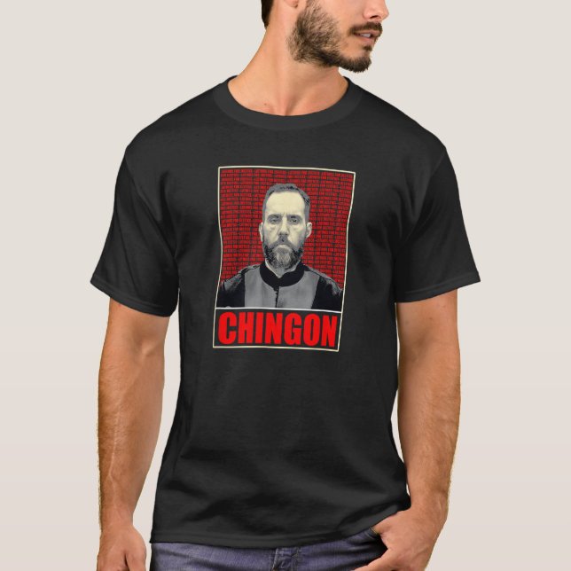 Jack Smith Chingon Latinos for Justice T Shirt (Framsida)