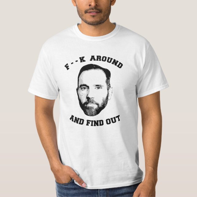Jack Smith: F runt och Find Out T Shirt (Framsida)