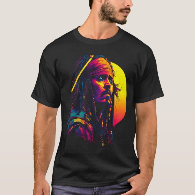 Jack Sparrow T Shirt (Framsida)
