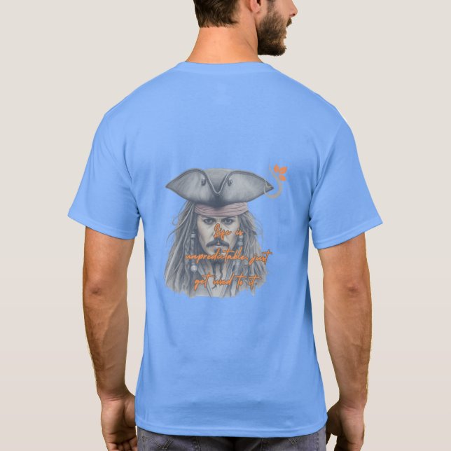 Jack Sparrow T Shirt (Baksida)