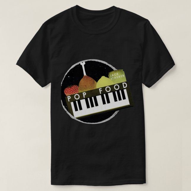 Jack-Stauber-Merch Pop Food Essential T-Shirt (Design framsida)