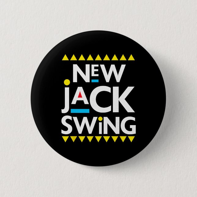 Jack Swing 90s R&amp;b Hip Hop  Knapp (Framsida)