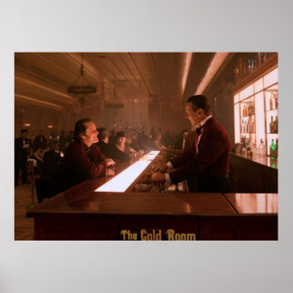 Jack Torrance vid pub Poster