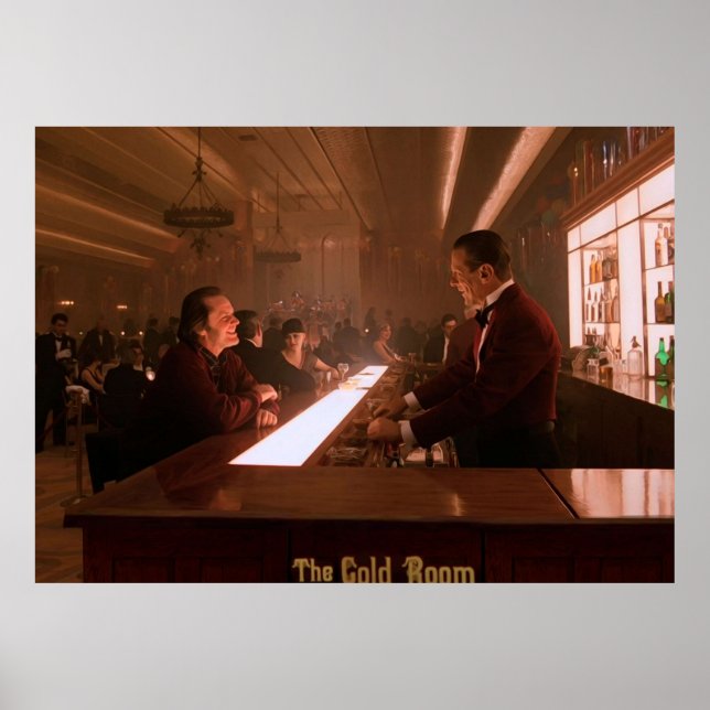 Jack Torrance vid pub Poster (Framsidan)